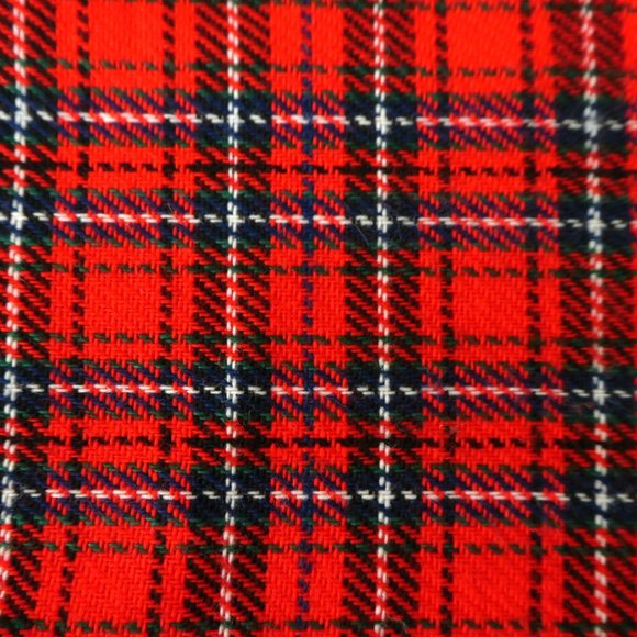 Vintage Red Plaid Maxi Skirt - Picture 7 of 8